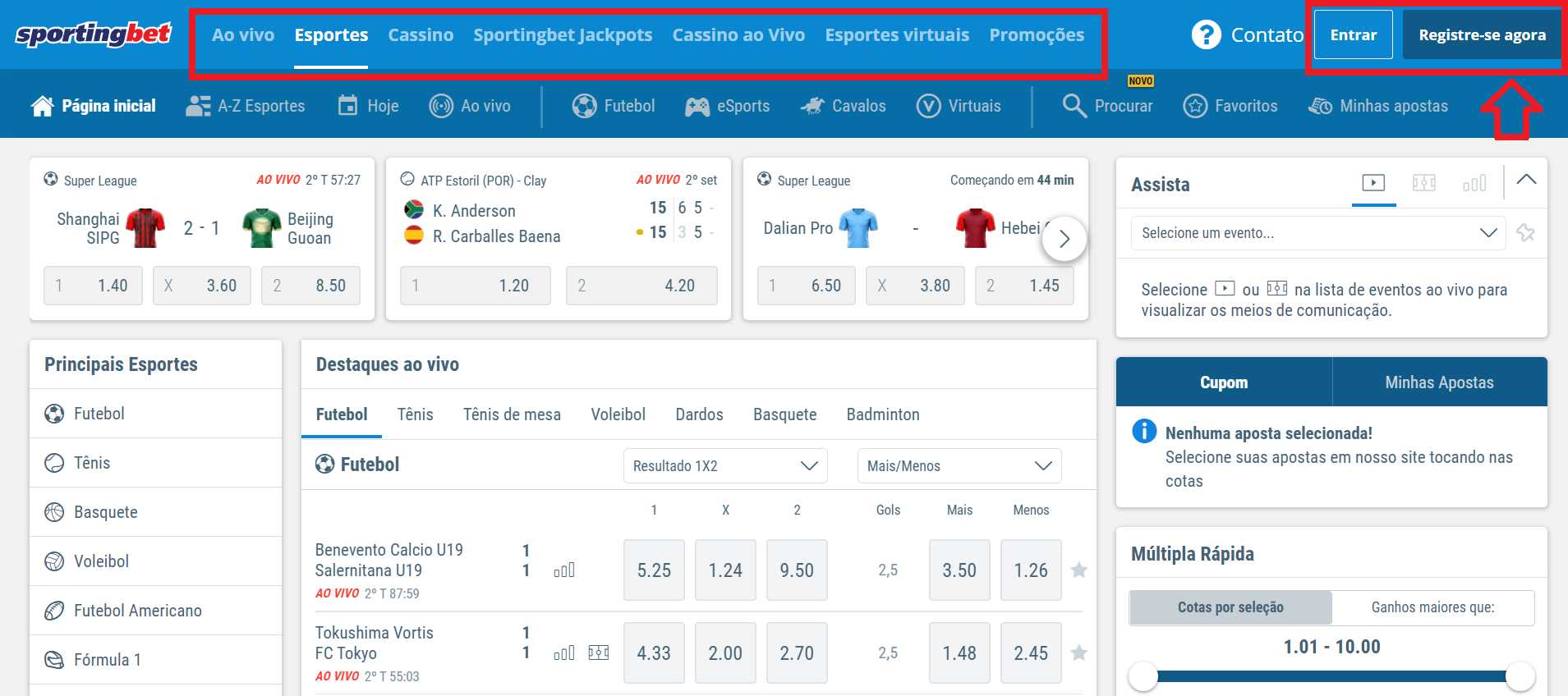 Real lucrar com bônus Sportingbet